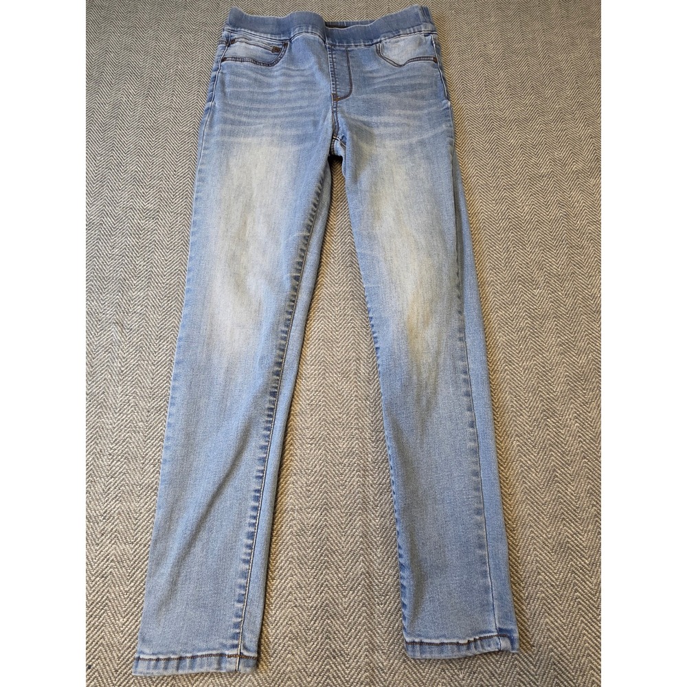 Rachel Roy Joyful Skinny Jeans Womens 4/27 Blue Denim Regular Fit Grunge Pull On